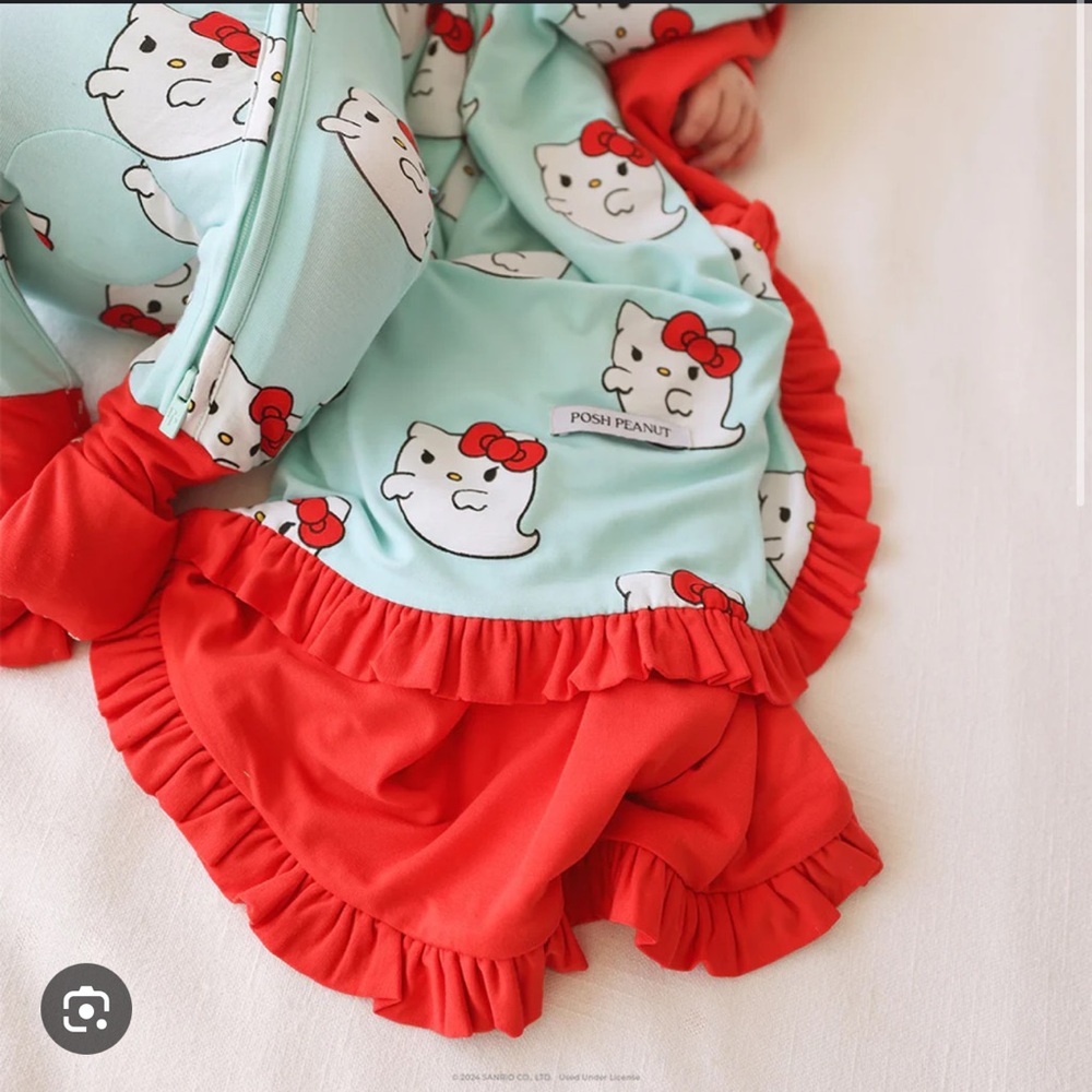 Posh Peanut Hello Kitty Ghost Patoo
